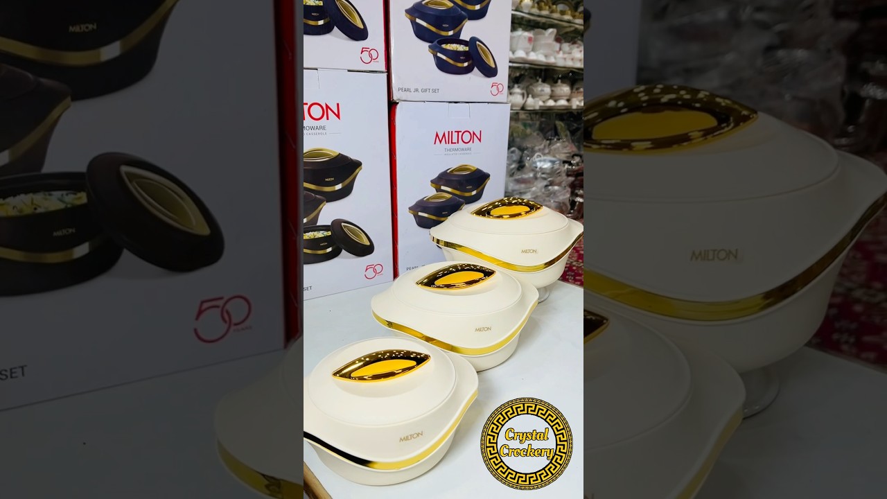 Rs. 1150/- Milton Casserole Set. 25% OFF on all Milton Products. Keep Your Meals Warm and Stylish!🍲