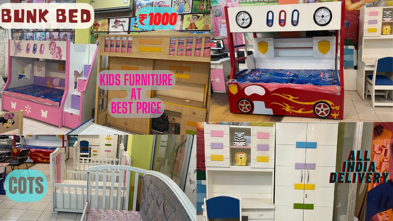 Kids Bedroom Furniture for Small Rooms at cheapest price in Kirti Nagar ...