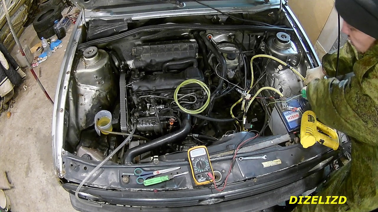 Расход топлива на холостом ходу - YouTube