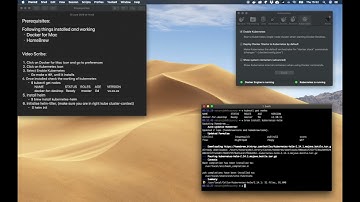 Setup Kubernetes with Docker for Mac
