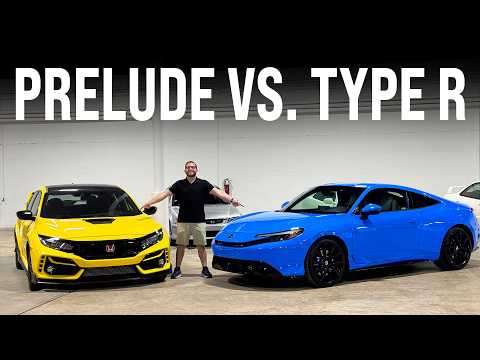 New Vs Used Comparison: 2026 Honda Prelude Vs 2021 Honda Civic Type R Limited Edition
