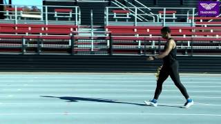 HOW TO HURDLE - HOW TO MEASURE 3 5 3 STEP PREWRAP DRILL