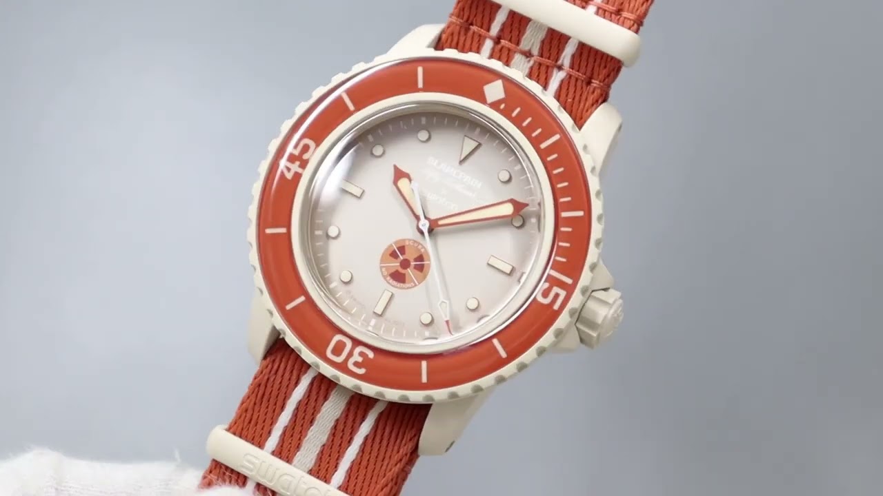 BLANCPAIN ブランパン】スウォッチ／ほぼ未使用品／パシフィック 