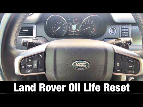 How to reset Service Reminder 2019 Land Rover Discovery Sport – Range