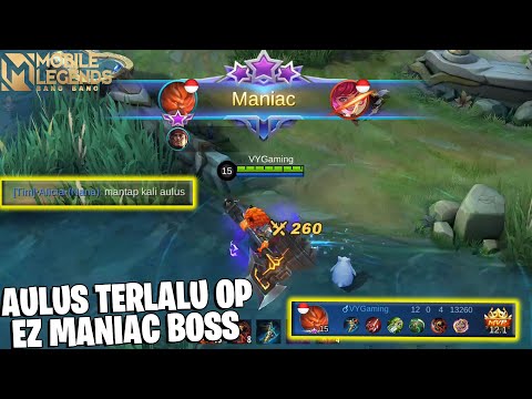 FIX INI HERO BARU TERLALU OP! GAMEPLAY AULUS KANDANGIN MUSUH DI BASE! MOBILE LEGENDS