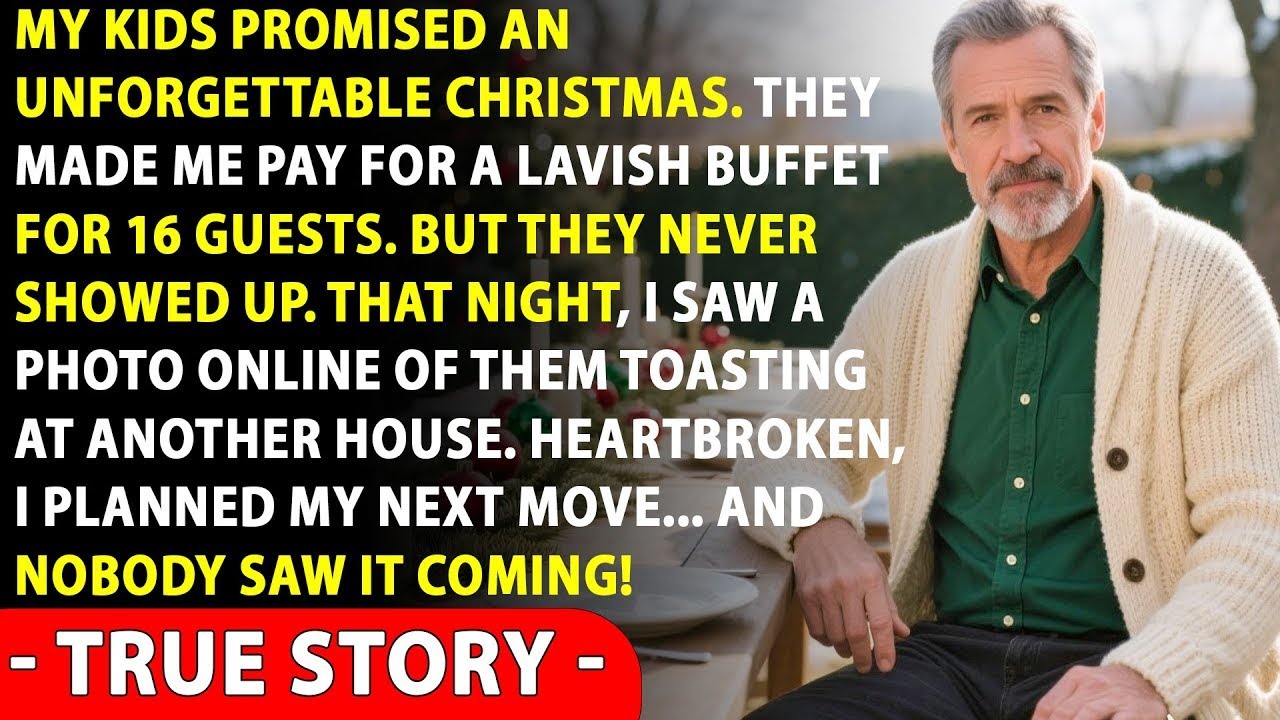 My Kids Made Christmas Dinner For 16… And Left Me Alone At The Empty Table    True Story