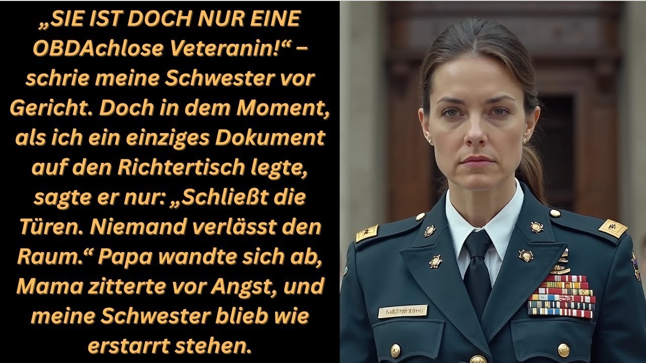 Das Gericht war gegen mich –bis ich dem Richter eine Wahrheit übergab sie nicht ignorieren konnten