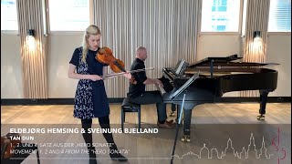 Eldbjørg Hemsing and Sveinung Bjelland - 'Hero'-Sonata by Tan Dun