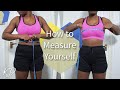 Taking Your Own Body Measurements | Kim Dave