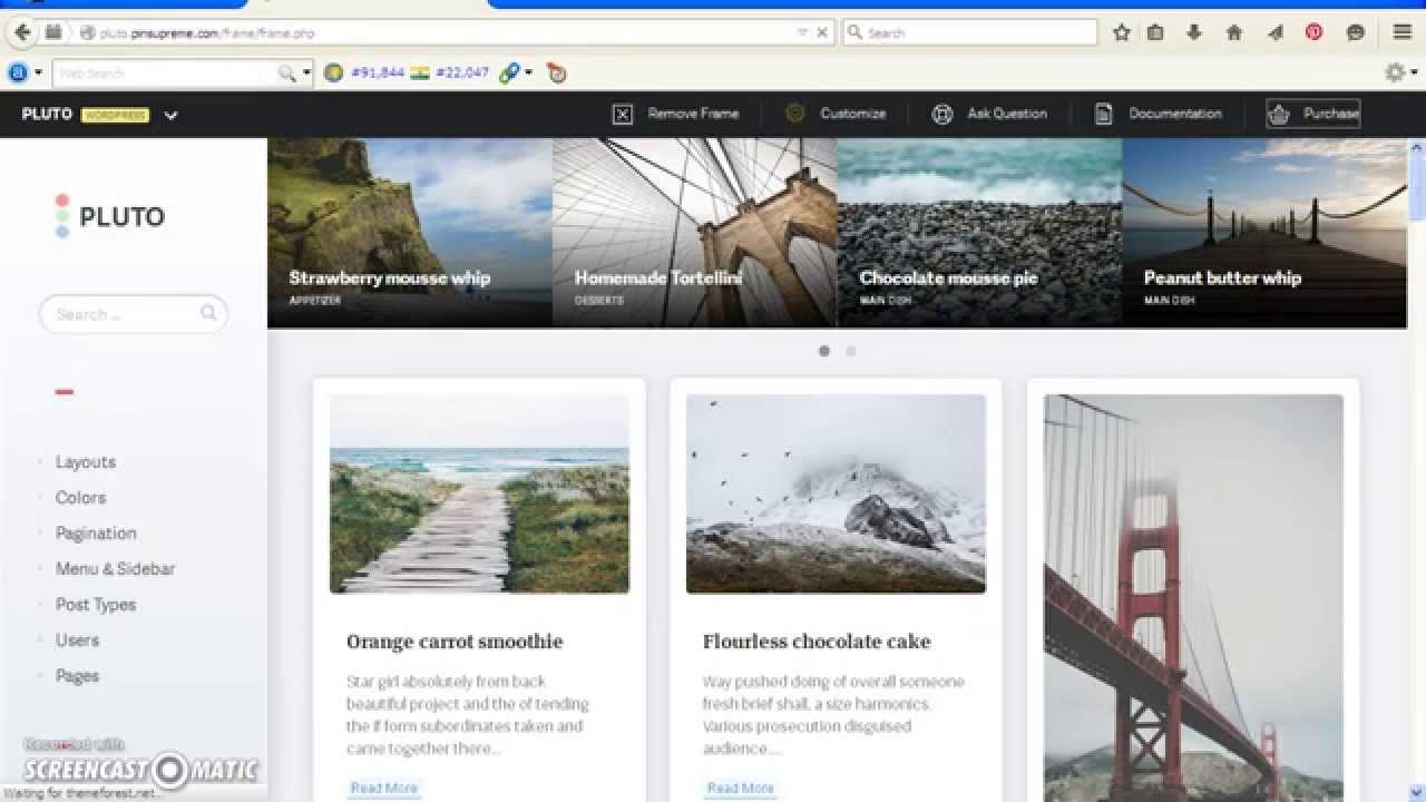 Pluto WordPress Theme Pluto Theme Download YouTube