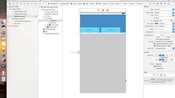 How to make two buttons with equal width, with the use of constraint in ios.