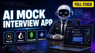 Build a Full Stack AI Mock Interview App with Next.js, Gemini AI, Prisma & MongoDB