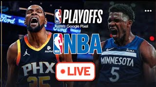 Game 3 Minnesota Timberwolves at Phoenix Suns NBA Live Play by Play Scoreboard / Interga