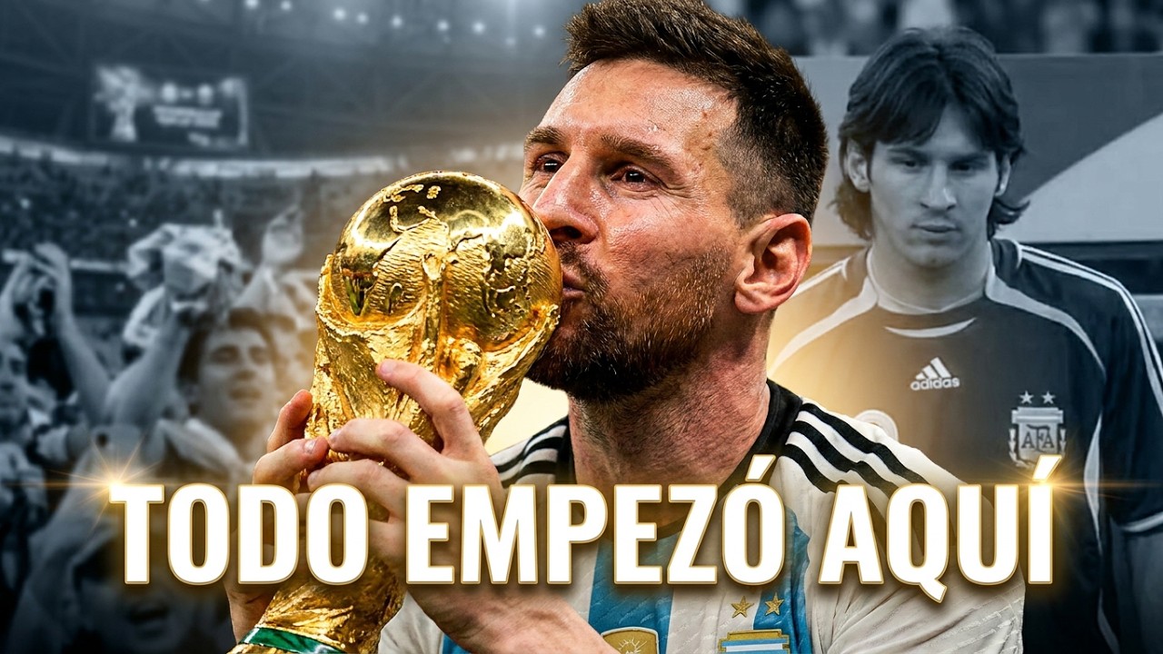MESSI debut World Cup (18 years) | El PRIMER MUNDIAL de MESSI 🇦🇷🏆 - YouTube