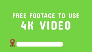 Free Lower Third Location Icon Green Screen 4K. Free For Your Videos Project.
