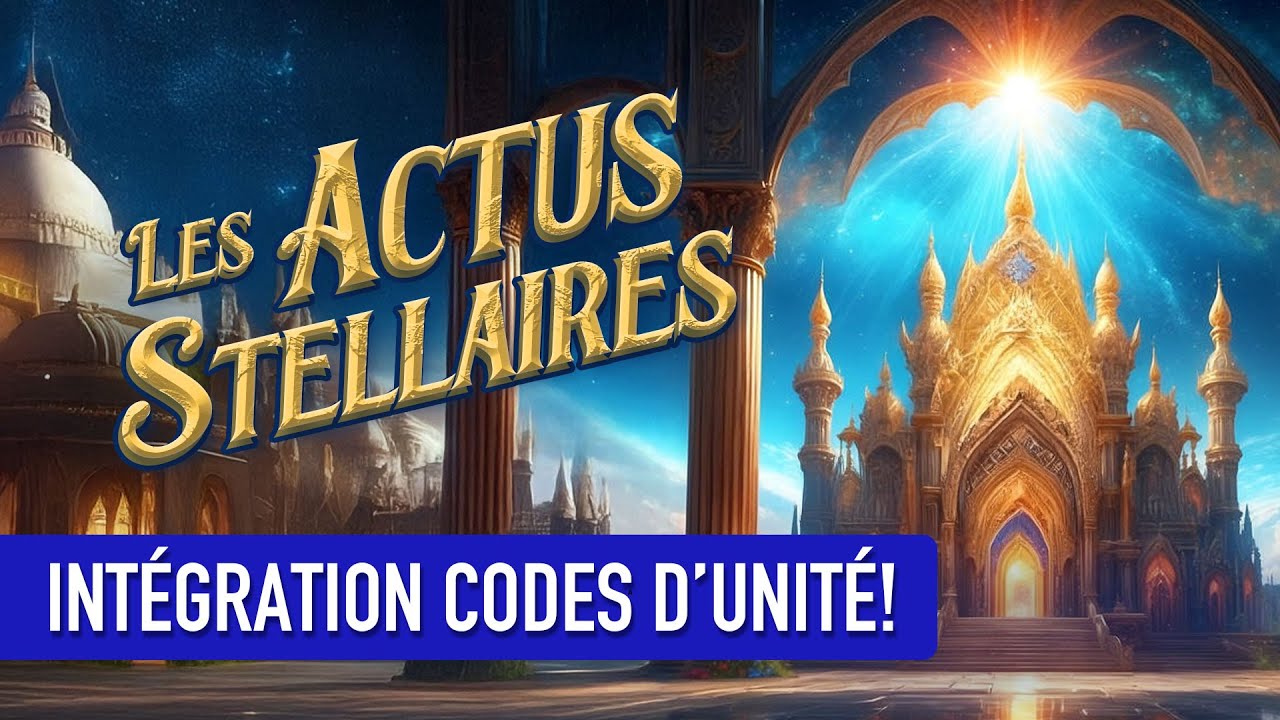 Les Actus Stellaires |🌍⚓🌀 Soin en connexion avec Sananda + Codes d'Unité | Episode N°043| Alcyone TV