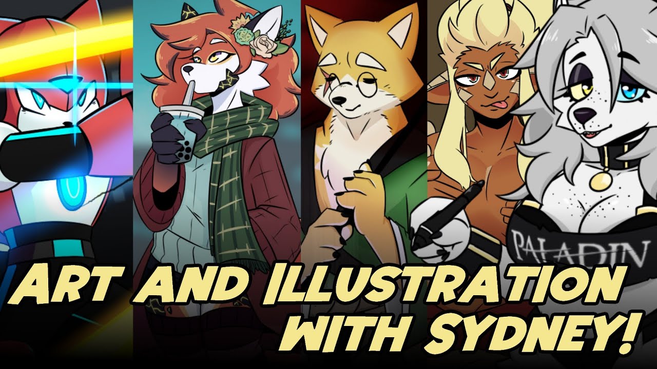 🔴Art with Sydney! - Even more Donor comms and Comic Art! - YouTube