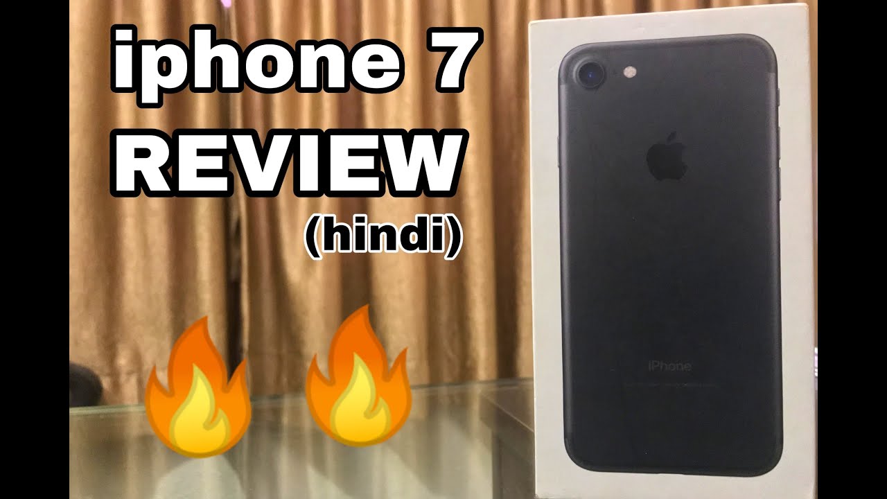 iPhone 7 REVIEW in (HINDI)
