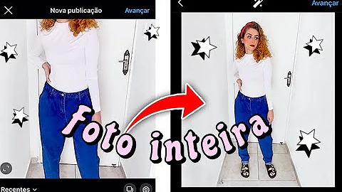 Como deixar a foto no formato do Instagram?