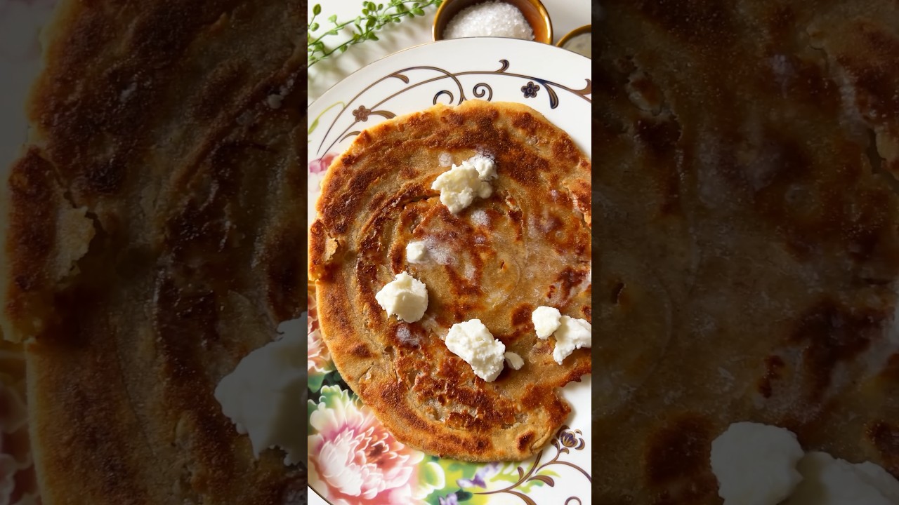 Bachpan ka pyaar- Cheeni malai paratha!                                 