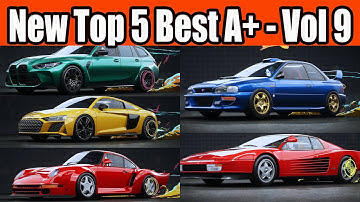 New List Top 5 Best A+ Class Car in NFS Unbound Vol 9