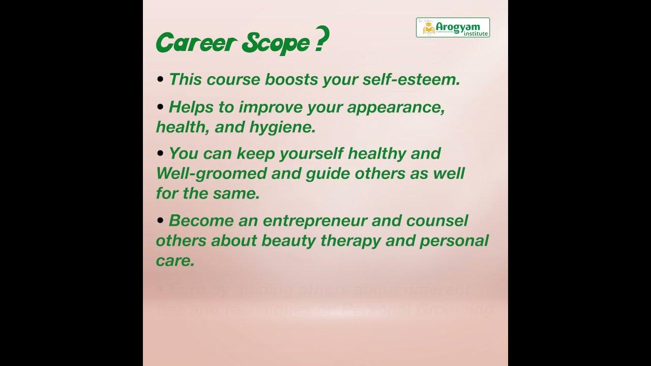 Arogyam Institute’s Holistic Personal Grooming Course YouTube