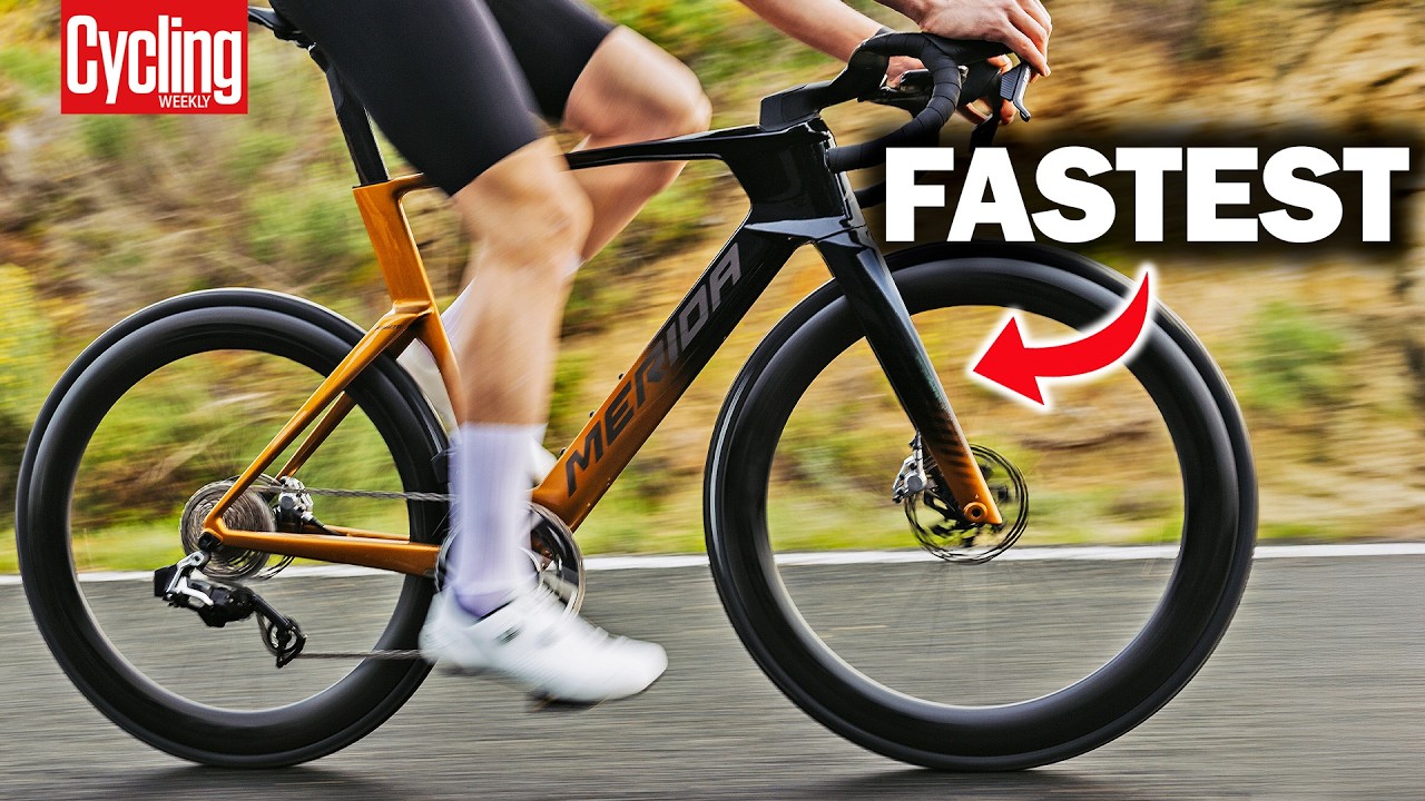 Первый взгляд на новый аэродинамический велосипед Merida Reacto 2026 года — самый быстрый шоссейн...