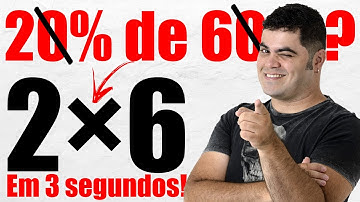 ⚠️ PORCENTAGEM EM 3 SEGUNDOS! ⏱ Truque para Calcular Porcentagem de um Jeito FÁCIL, RÁPIDO E PRÁTICO