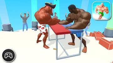 Muscle Rush: Smash Running - Gameplay Walkthrough Part 10 - Basic Game Level 67-70 (iOS, Android)