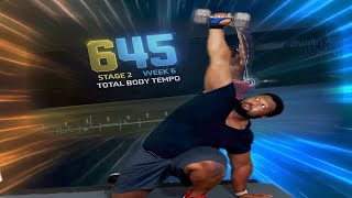 645 Week 6 Total Body Tempo X Cardio 45 | Week 6 Update