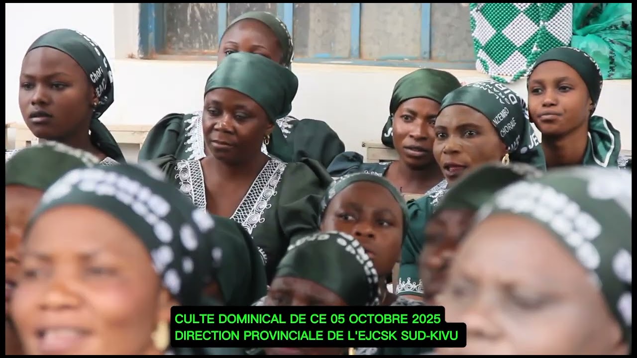 CULTE DOMINICAL DE CE 05 OCTOBRE 2025 À BUKAVU SUD-KIVU 