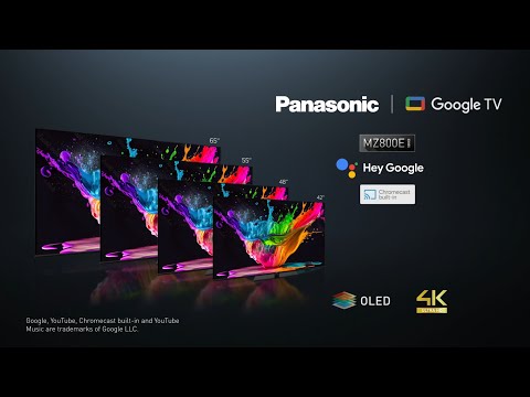 Panasonic MZ800E - 2023 4K OLED Google TV™ with stunning colors and immersive sound