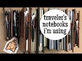 All the Traveler’s Notebooks I’m Using | September 2018 | ft. Chic Sparrow