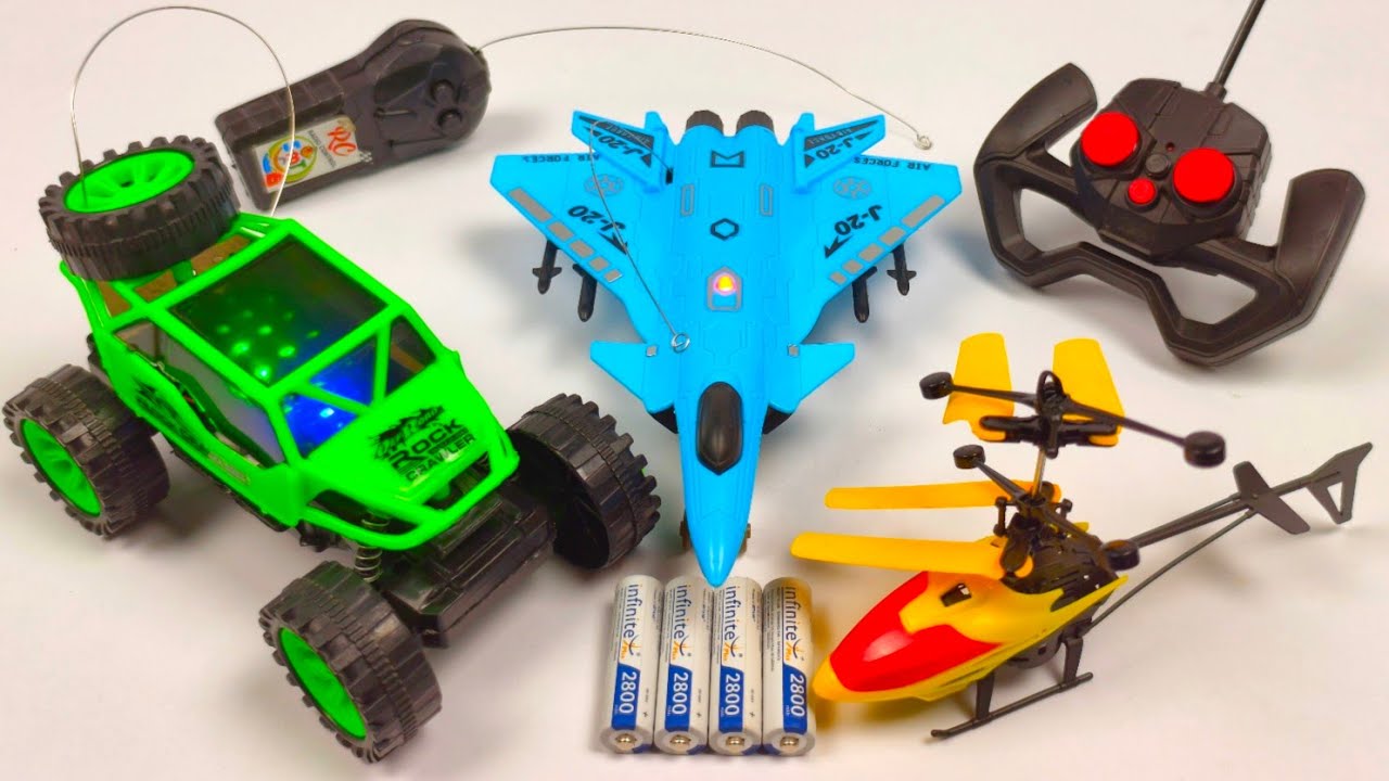 Radio Control Airplane A380 and Remote Control Racing Rc Car Unboxing ...
