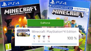 💯 COMMENT AVOIR LE BOUTON EDITIONS SUR MINECRAFT ? [PS4/PS5] ⚙️