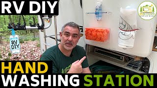 DIY Hand Sanitizer Dispenser for Your RV