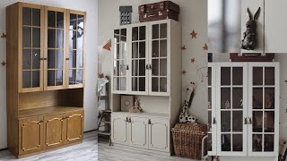 Перекраска старого шкафа! Кастомизация шкафа. Винтажные ручки DIY