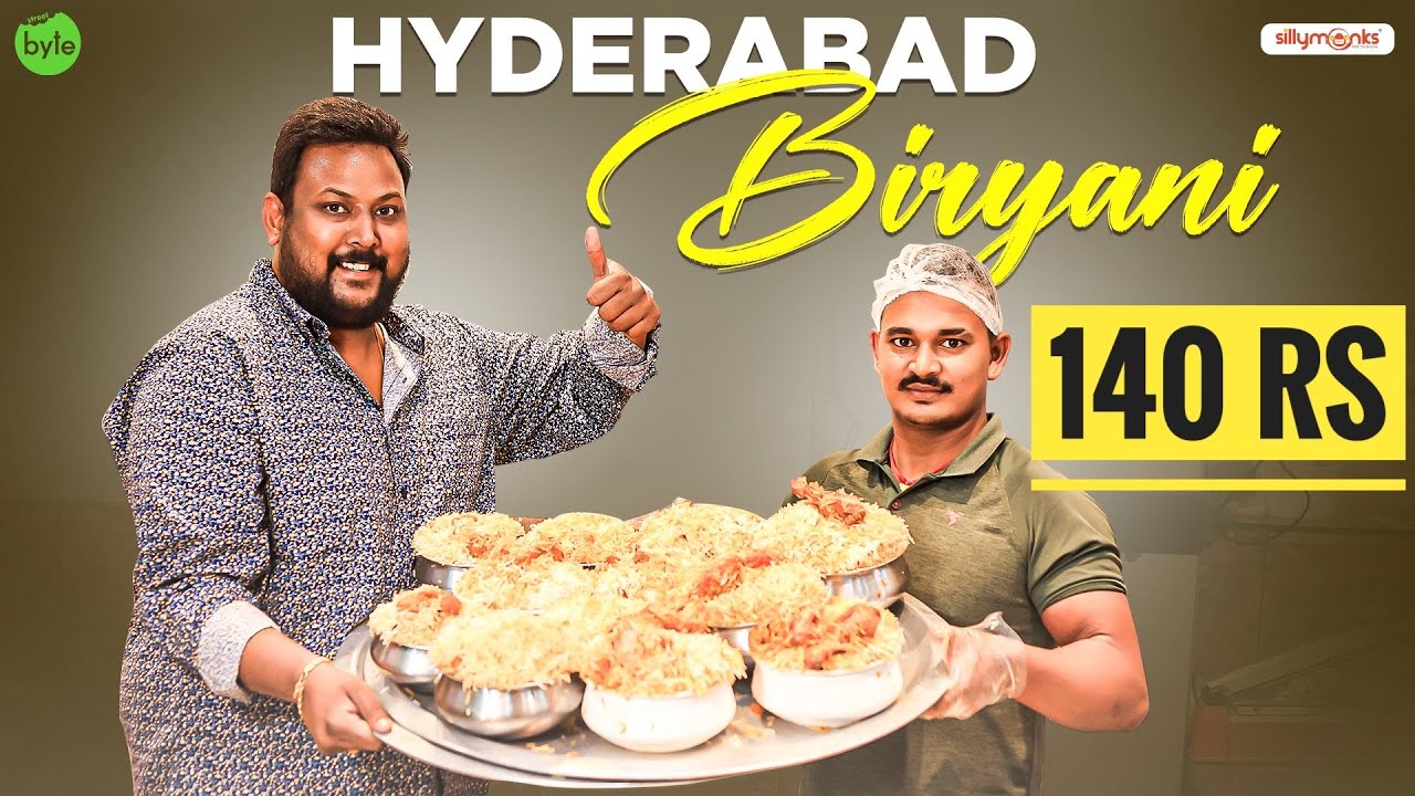 Hyderabad Biryani Making   Chicken Biryani   Asoka Hotel Secunderabad  Street Byte   Silly Monks