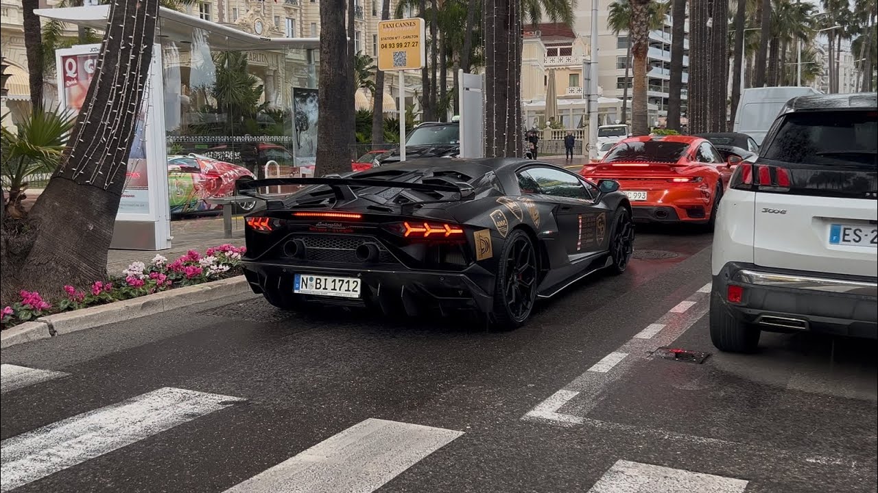 Cannes en feu ! GoLuxury Rally avec Bugatti Veyron et SVJ 😮