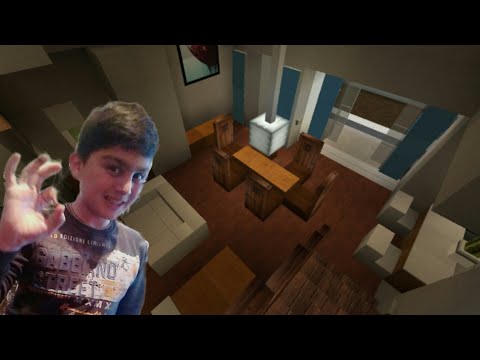 ჩემს სახლში მივედი minecraft #1