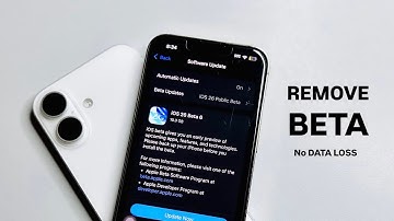 How to remove iOS 26 Beta update from any iPhone | How to download stable iOS 26 from Beta