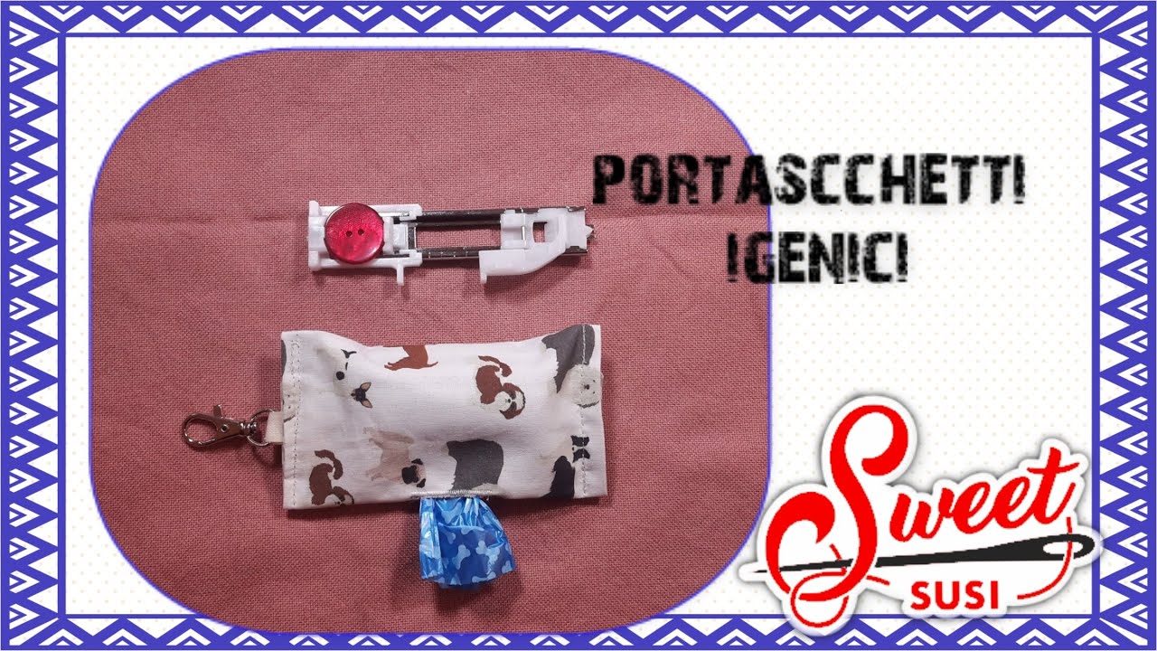 #468  tutorial Porta sacchetti igienici facilissimo