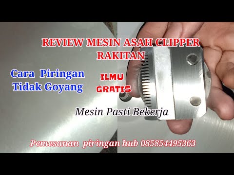 Video: Cara Membuat Mesin Asah