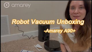 Robot vacuum Unboxing - Amarey A90+ screenshot 4