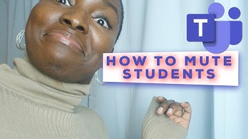 how to mute students on teams // muting attendees on teams // teams tips and tricks