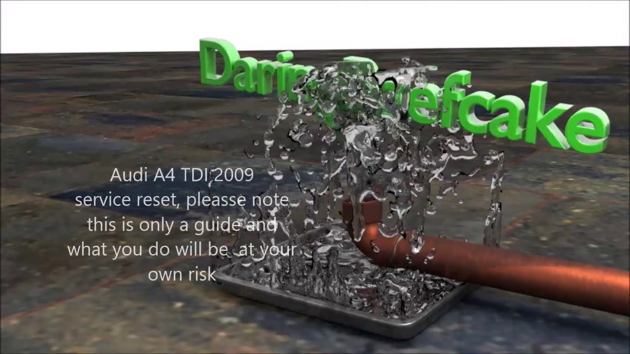 How To Reset Audi A 4 Service Due