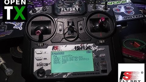 FlySky I6X || OpenTX || Backlight Mod