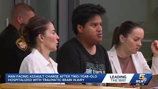 Colerain Township man charged after toddler hospitalized with traumatic brain injury