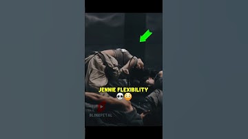 who is more flexible Jennie or Lisa? 😱🤯 #blackpink #jennie #lisa #shorts