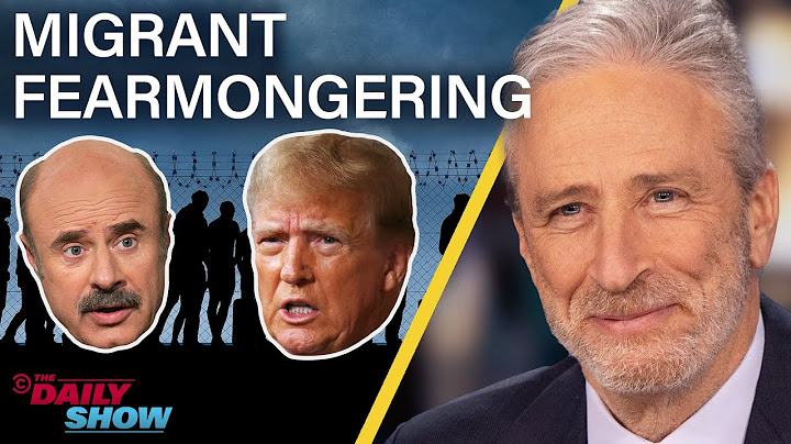 Jon Stewart Unpacks the GOP's "Migrant Crime" Narrative | The Daily Show